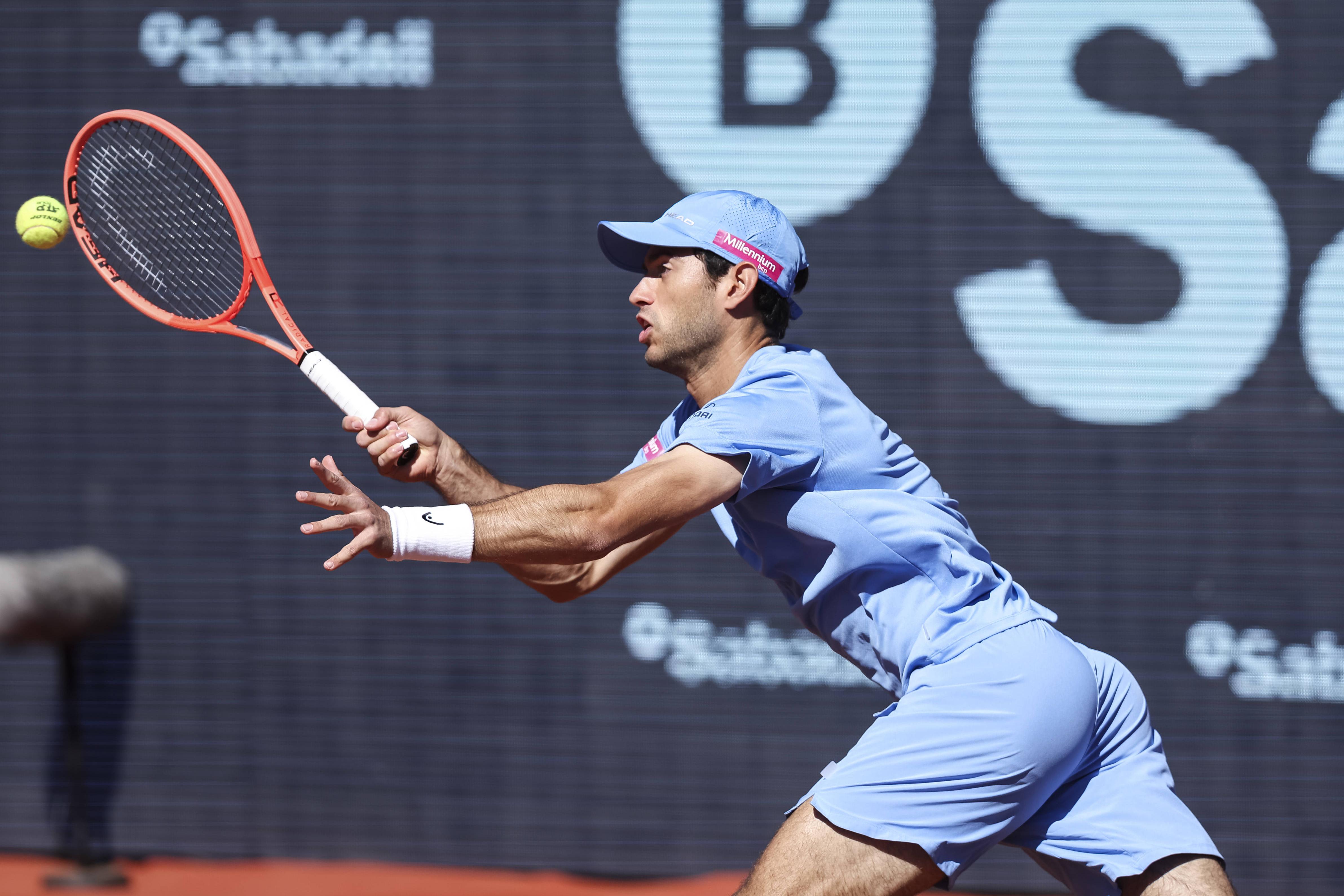Nuno Borges é o único tenista português com entrada direta no quadro principal (singulares) em Roland Garros. IMAGO