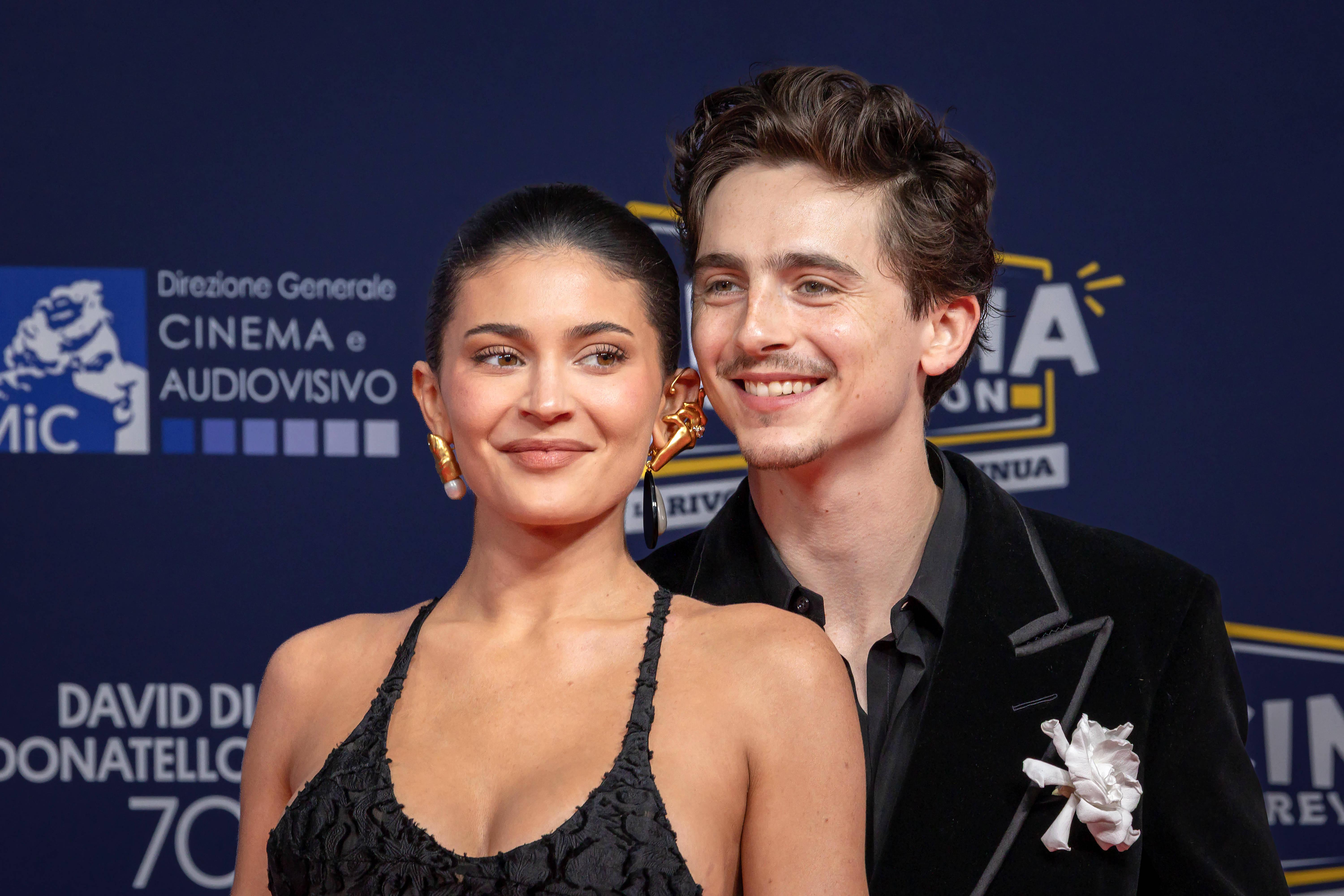 Kylie Jenner e Timothée Chalamet