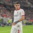 Víctor Gómez, do SC Braga, no onze do ano da Liga Europa