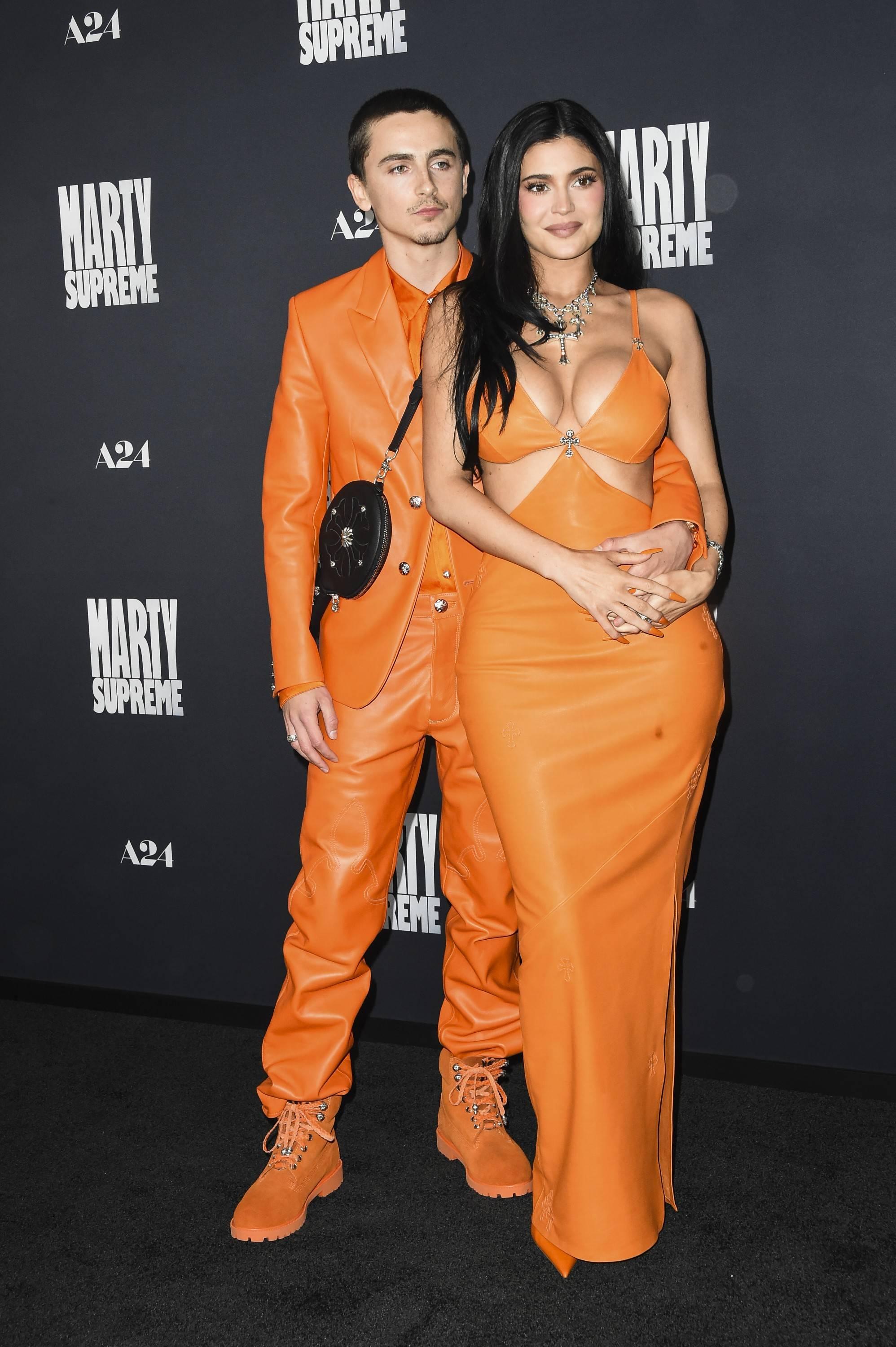 Kylie Jenner e Timothée Chalamet