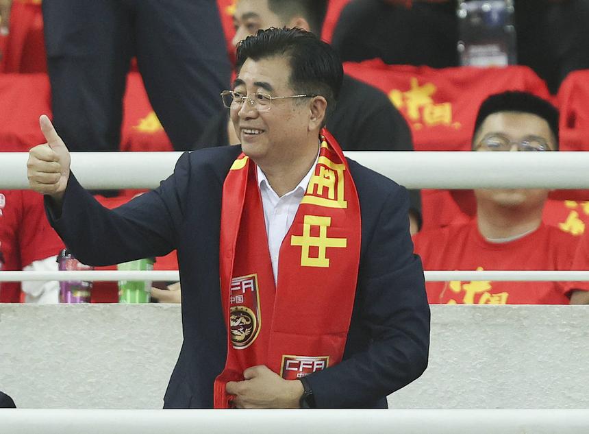 Song Kai é o presidente da Federação Chinesa de Futebol