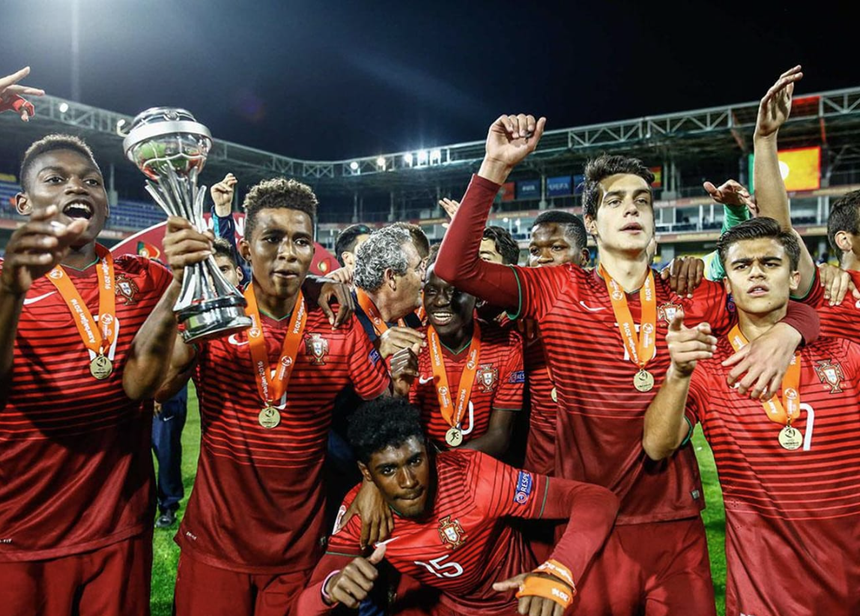 Há 10 anos, portugal sagrou-se campeão europeu de sub-17 - Foto: FPF