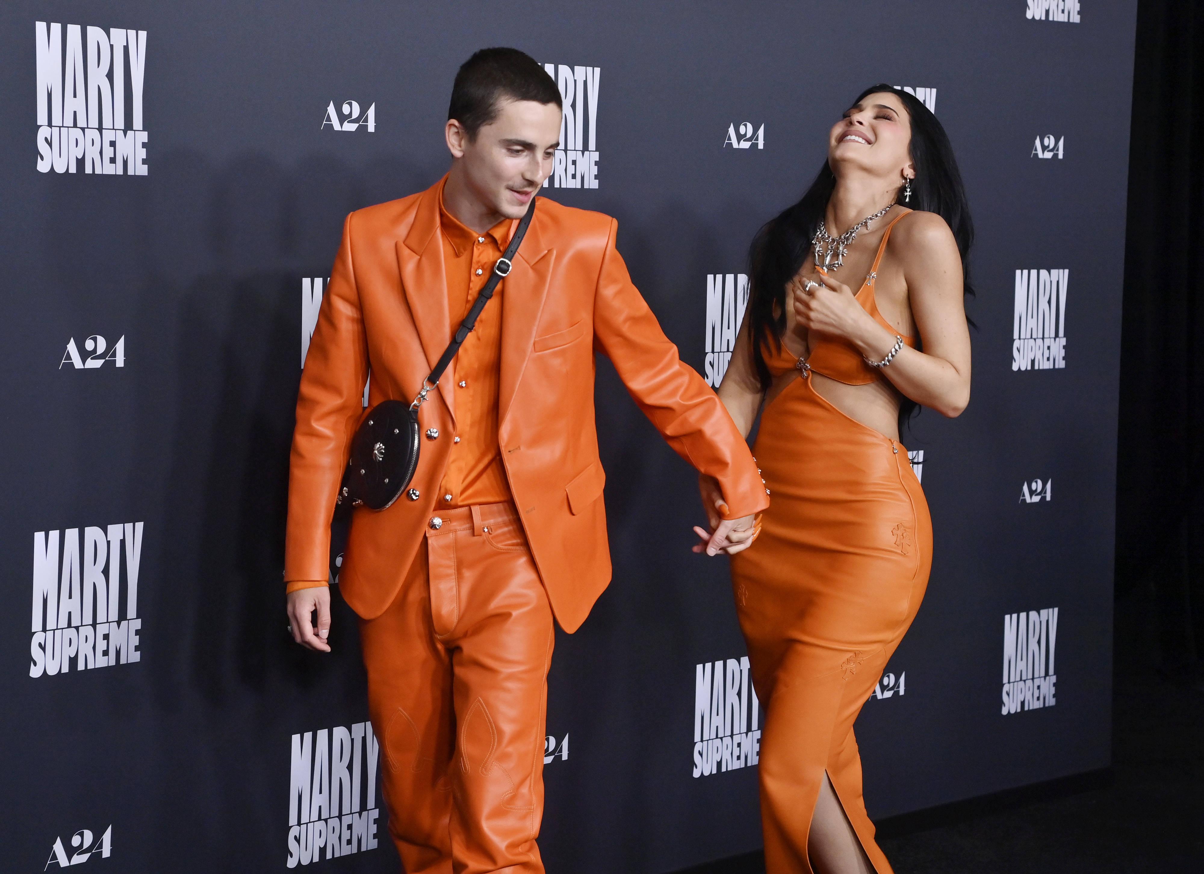 Kylie Jenner e Timothée Chalamet
