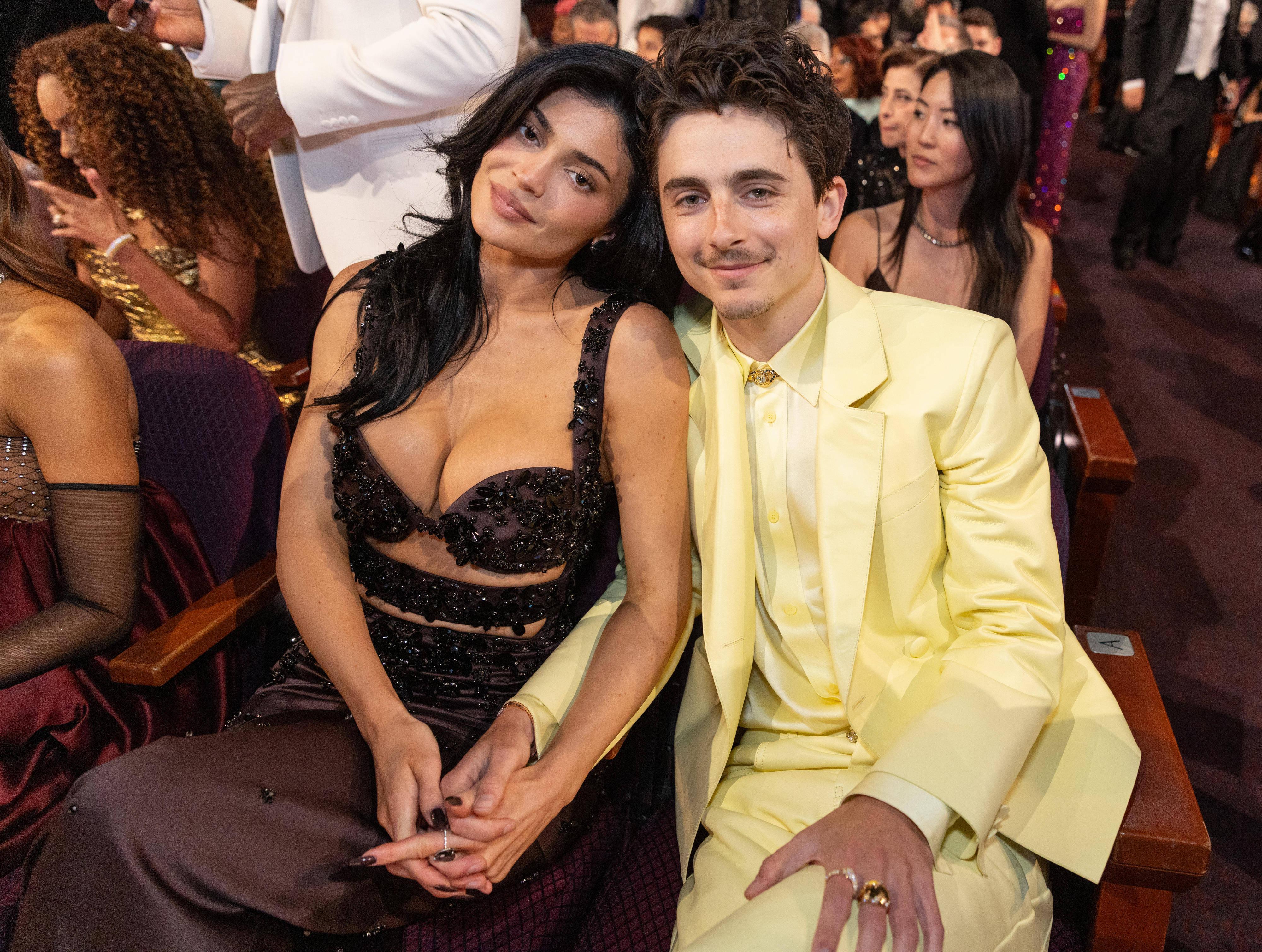 Kylie Jenner e Timothée Chalamet