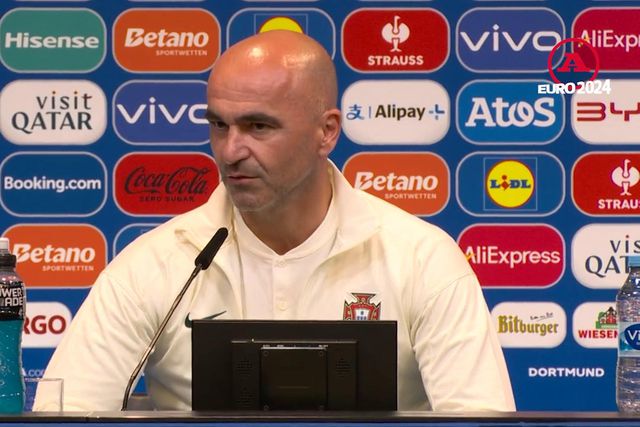 Roberto Martínez: «No golo do Francisco, o espaço abre-se porque o Cristiano está na área»