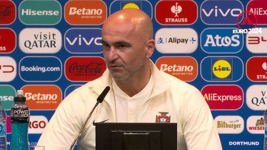 Roberto Martínez: «No golo do Francisco, o espaço abre-se porque o Cristiano está na área»