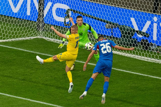 O primeiro golo sofrido por Trubin no Euro 2024