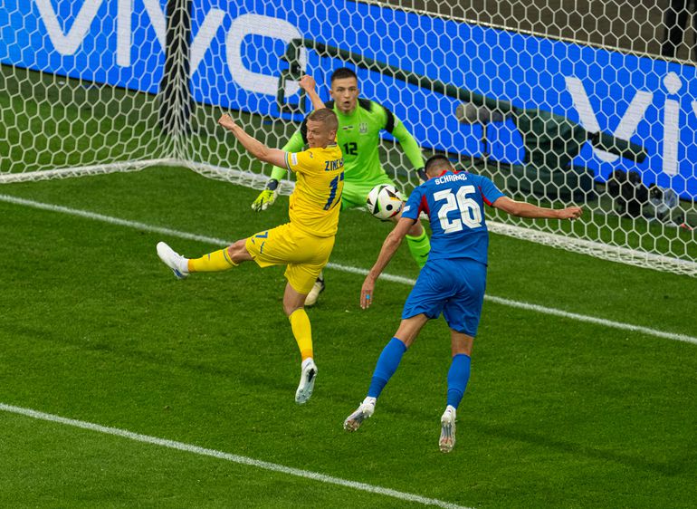 O primeiro golo sofrido por Trubin no Euro 2024