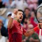 Novak Djokovic dá tudo para marcar presença em Wimbledon