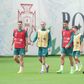 O último treino da Seleção antes da viagem para Dortmund