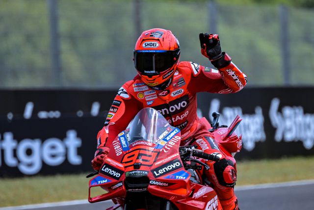 Triunfo de Márquez com Miguel Oliveira em 13.º