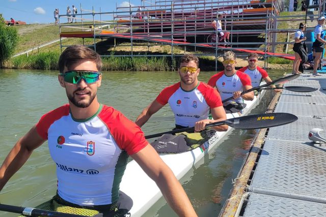 Gonçalves, Ribeiro, Baptista e Casinha sagram-se campeões europeus de K4 500