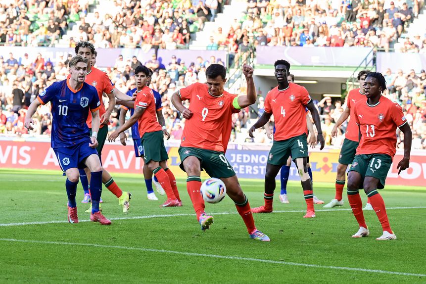 Henrique Araújo, capitão dos sub-21 de Portugal
