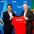 Mundial 2030 discutido em reunião entre Proença e Infantino