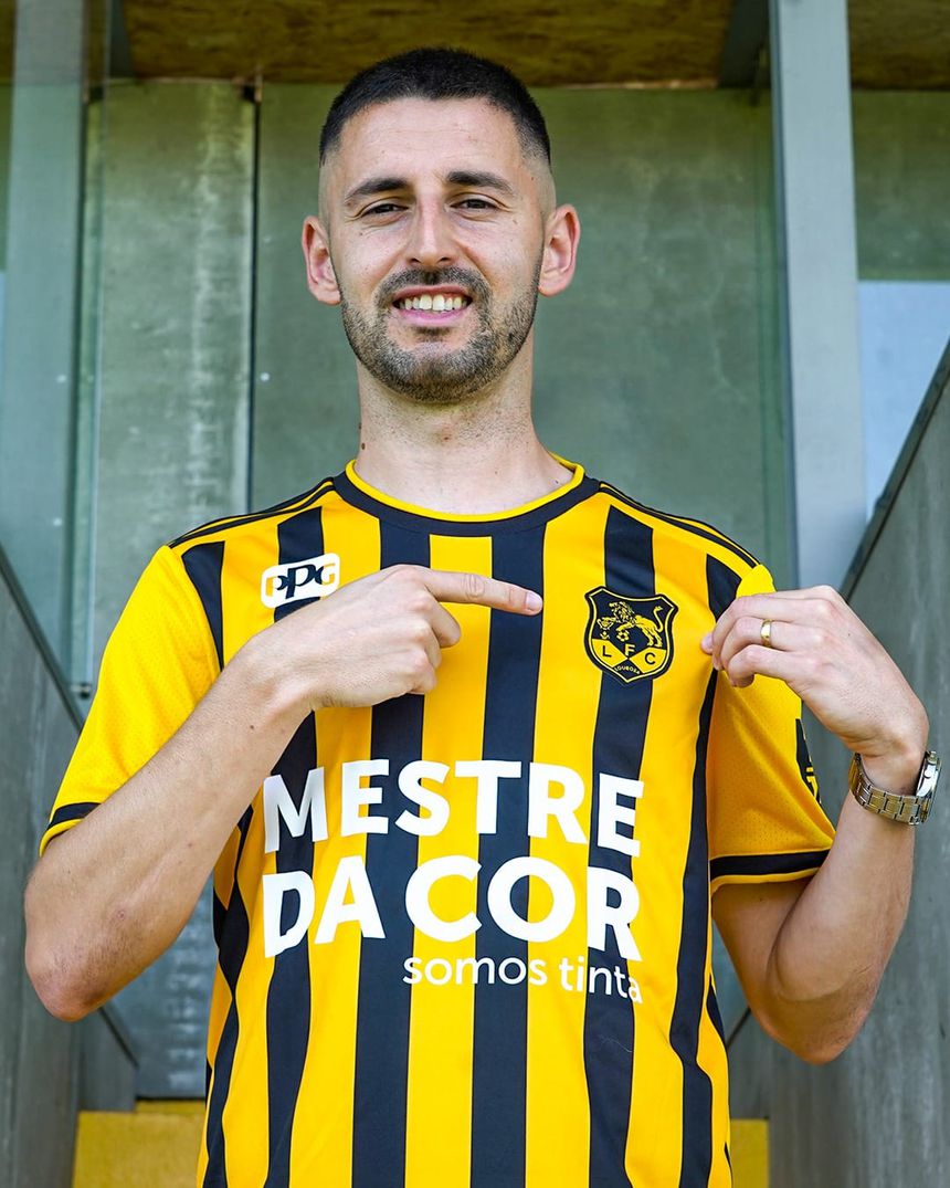 Fabinho deixou os bebés do Mar para passar a ser um corticeiro (Foto: Lusitânia de Lourosa)