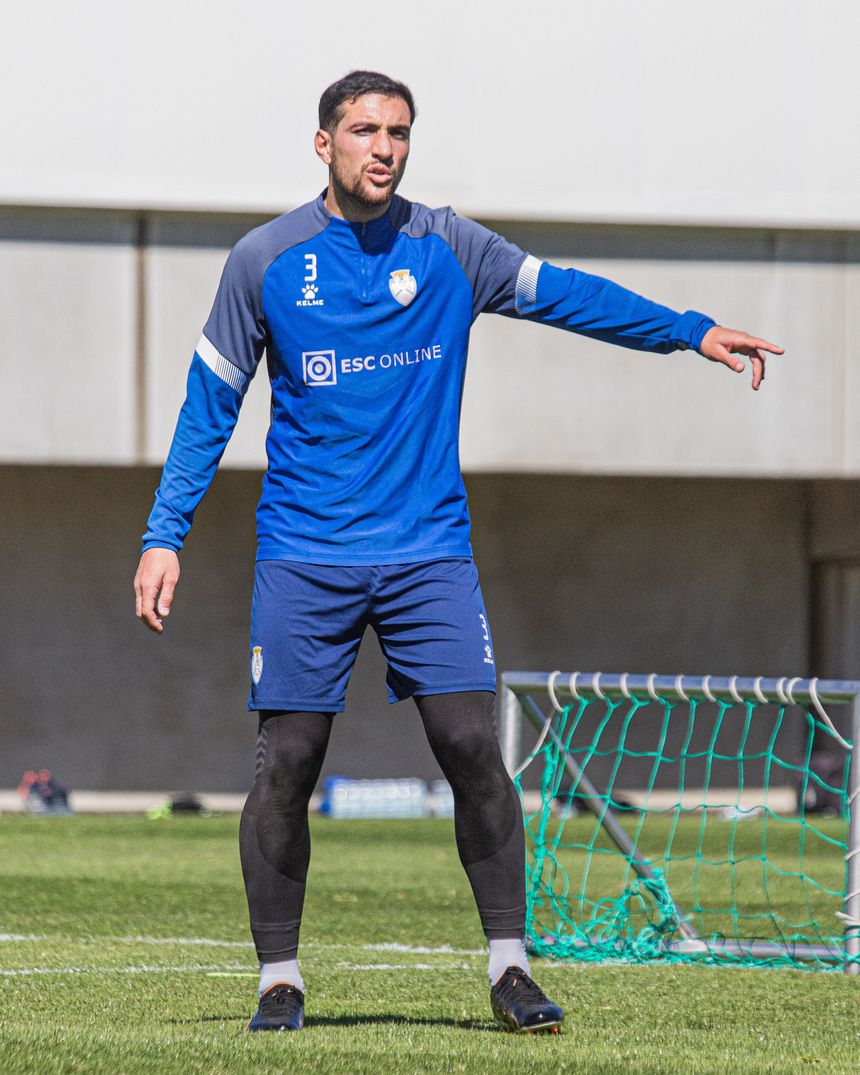 Cristian Tassano é a mais recente aposta dos emblema beirão para o centro da defesa (Foto: Feirense)