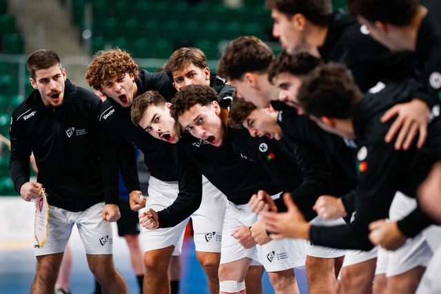 Seleção Nacional de andebol (sub-21) ainda não perdeu no Mundial da Polónia. © Anze Malovrh / kolektiff / IHF