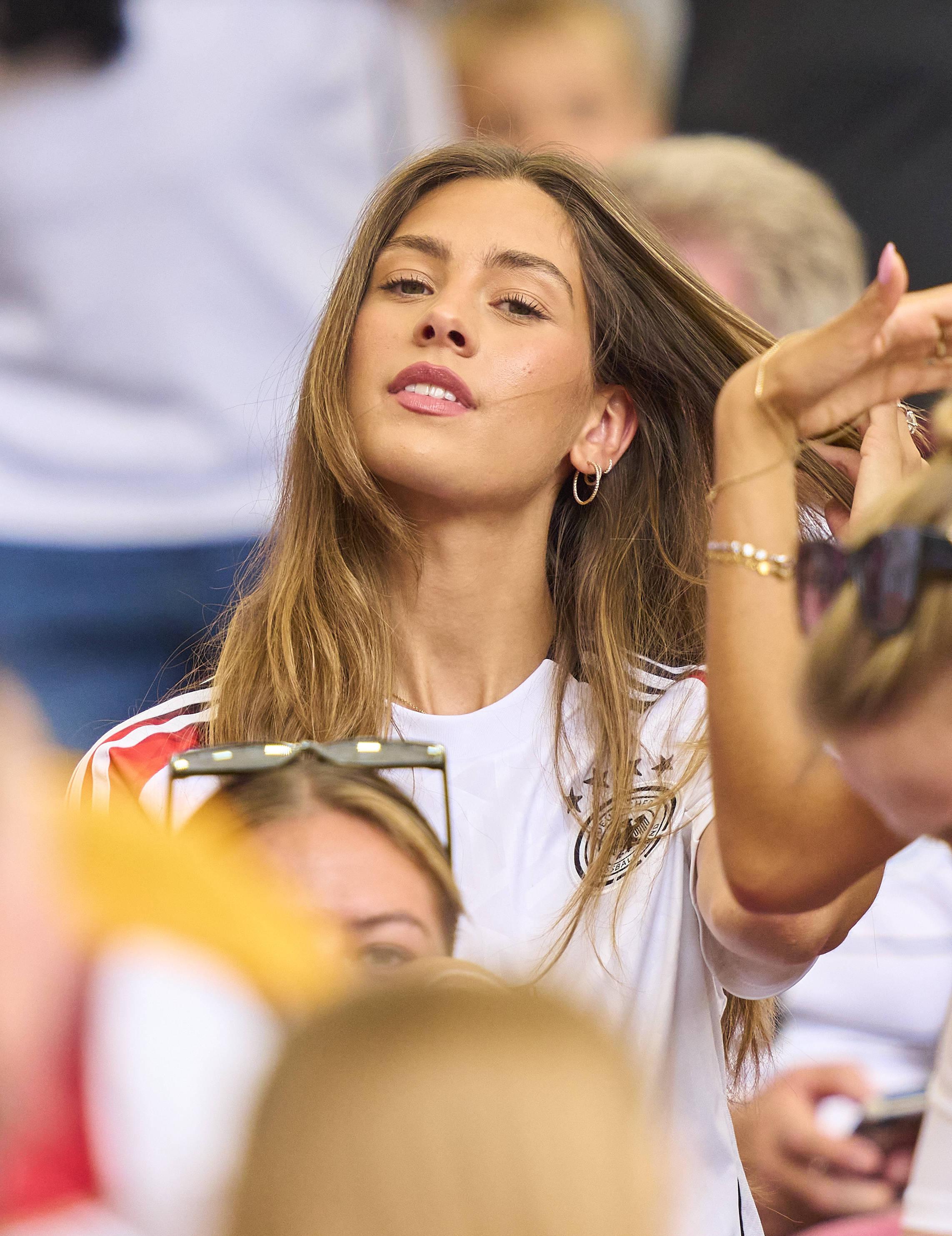 Sophia Havertz, mulher de Kai Havertz no Euro 2024 - Imago