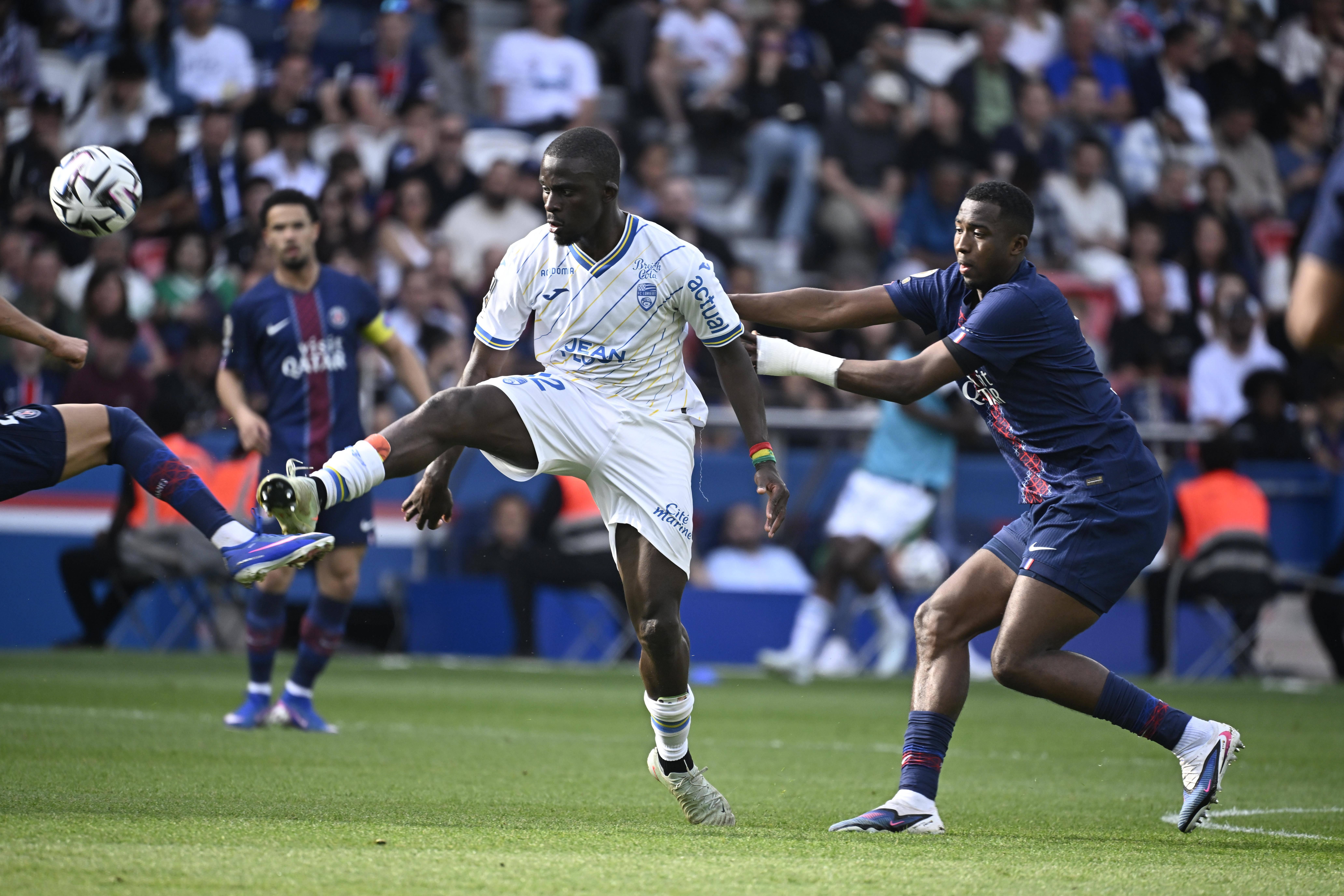 Bamba Dieng, avançado senegalês do Lorient. Valor de mercado: 15 milhões de euros. Foto IMAGO