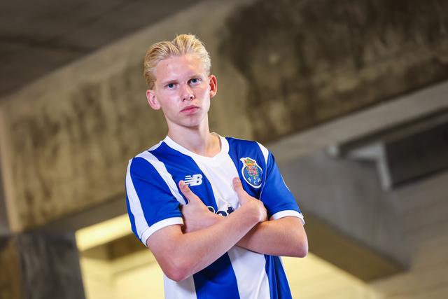 Eirik Granaas emancipou-se muito cedo e aos 14 anos já entrava num balneário de seniores - Foto: FC Porto