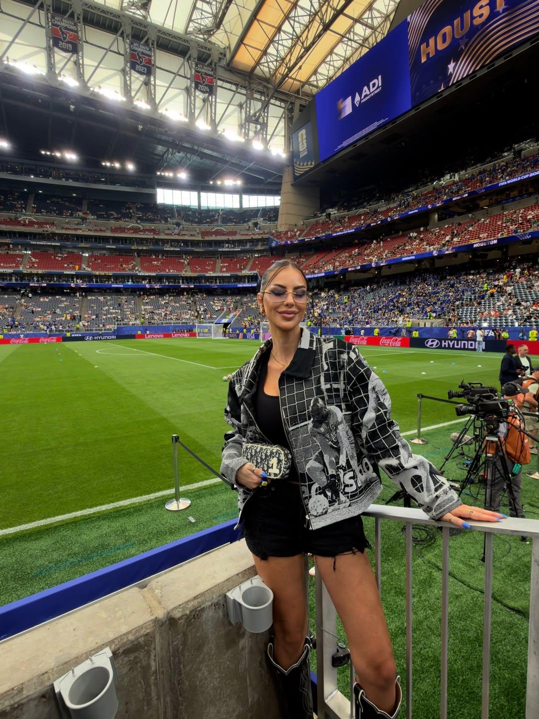 Zorana Jovanovic, mulher do guarda-redes de Curaçau, Eloy Room - foto Instagram
