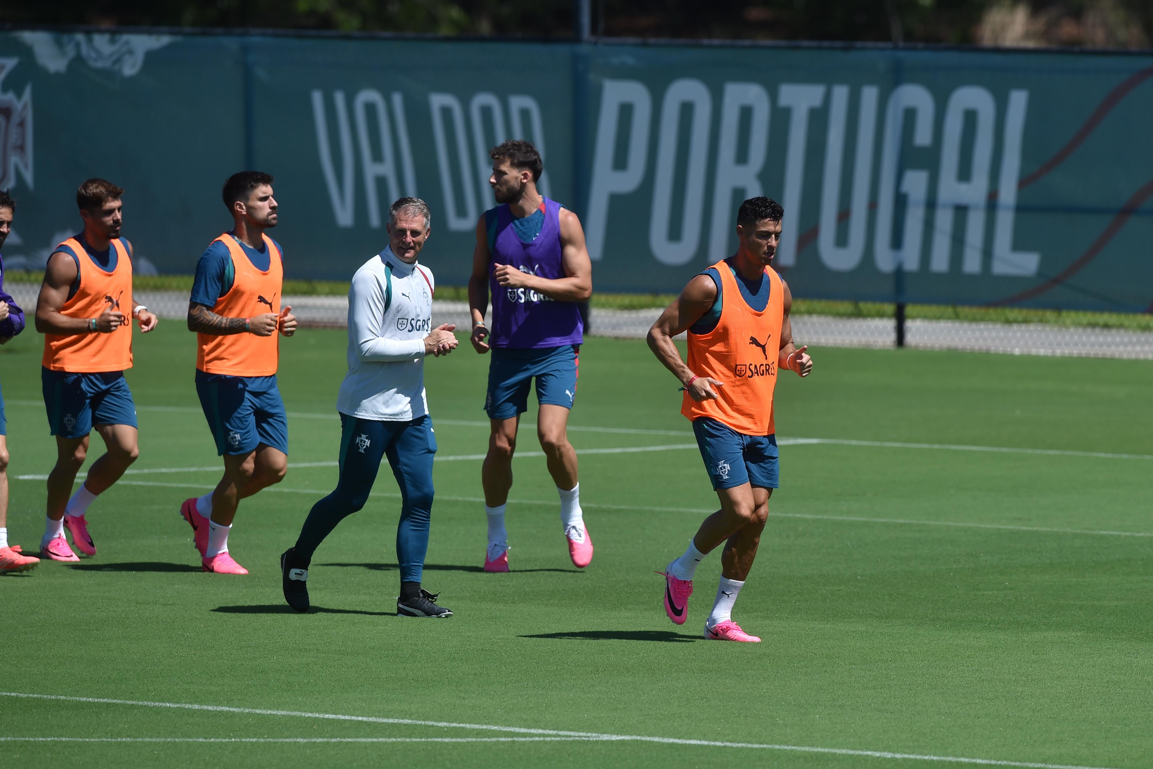 Treino da Seleção Nacional - Foto: Miguel Nunes
