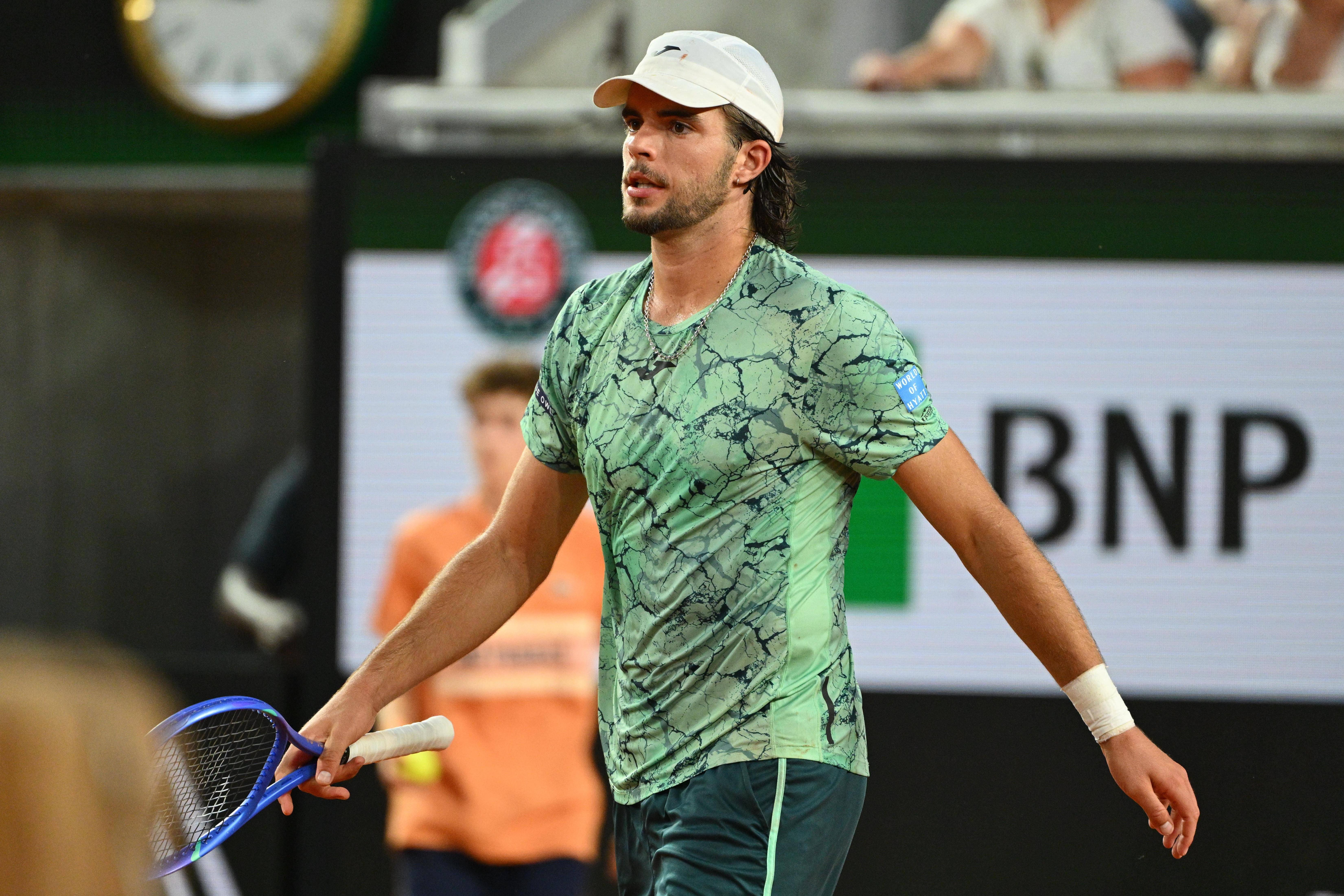 O tenista português é segundo cabeça de série no 'qualifying' de Wimbledon. IMAGO
