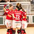 Benfica venceu primeiro jogo da final e pode sagrar-se campeão no próximo fim de semana. FPP
