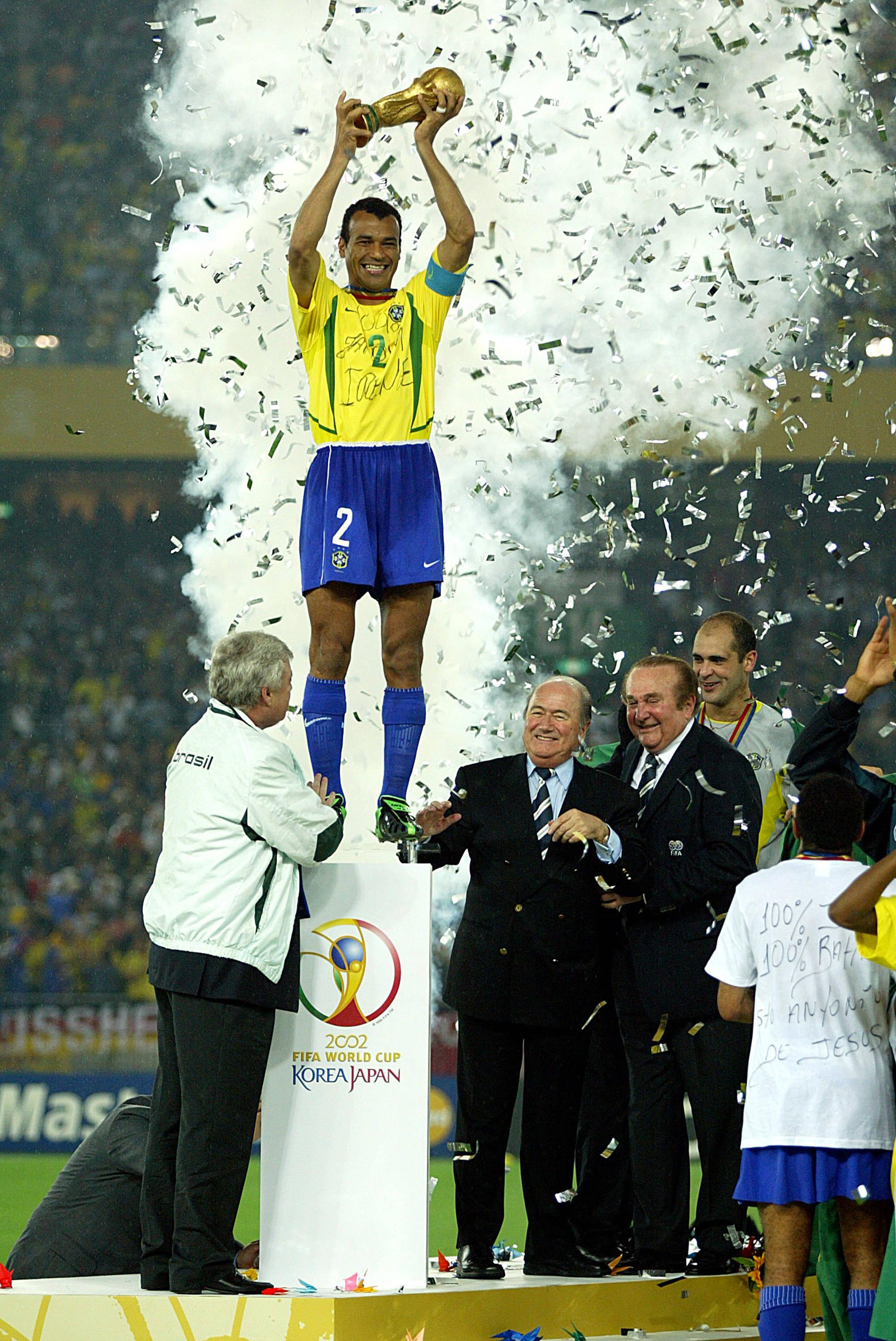 Cafu (Brasil), defesa, 20 jogos. Foto IMAGO