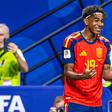 Lamine Yamal marcou aos 18 anos e 343 dias pela Espanha no Mundial 2026 - Foto: Imago