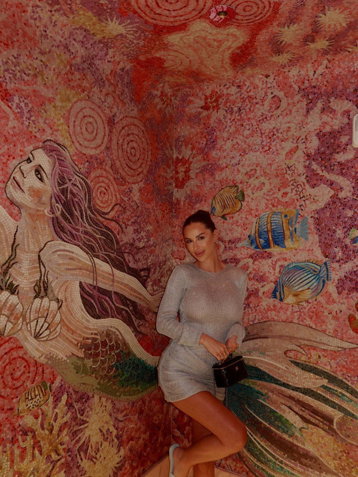 Zorana Jovanovic, mulher do guarda-redes de Curaçau, Eloy Room - foto Instagram