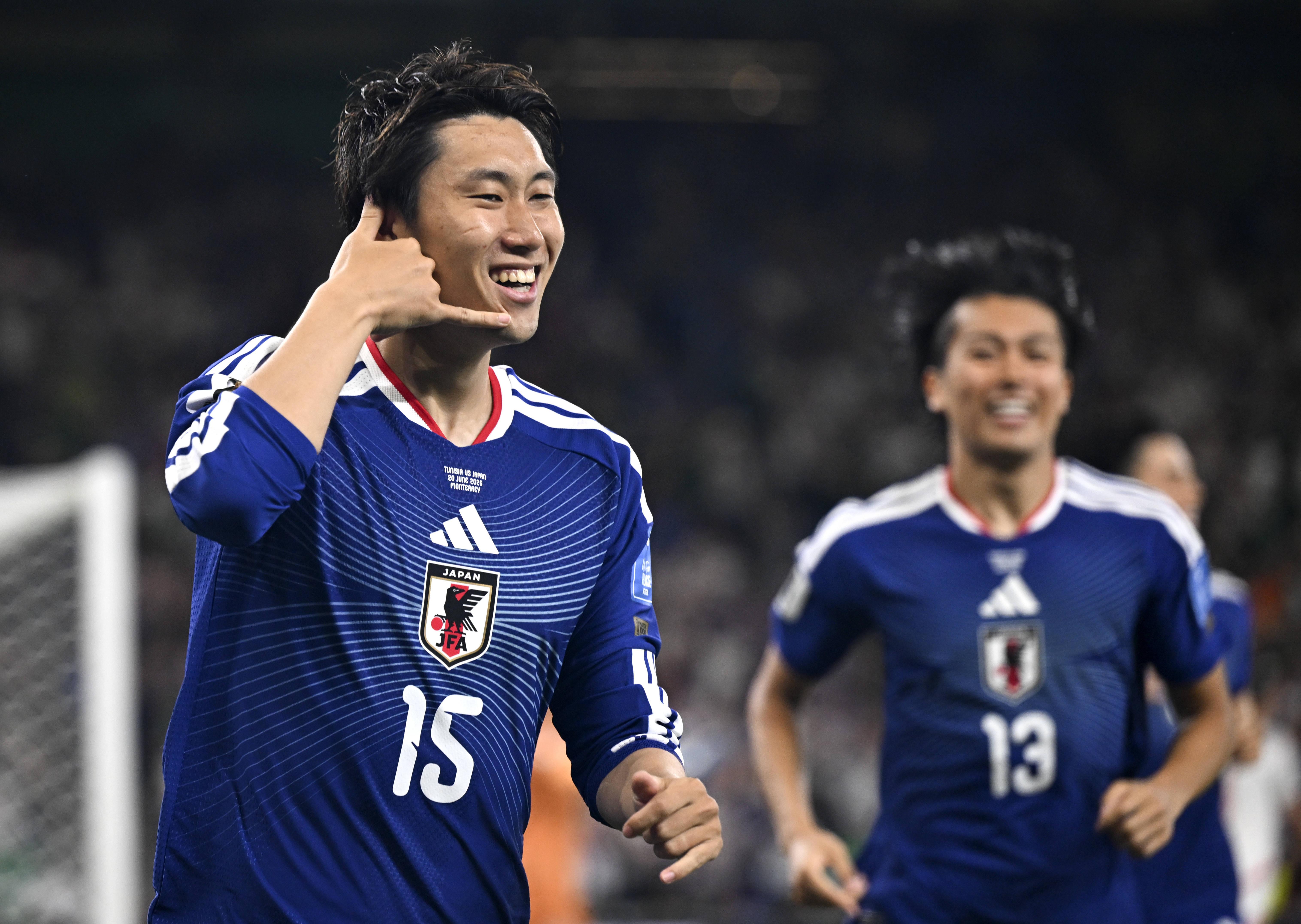 As melhores imagens do Tunísia-Japão -foto Imago