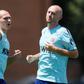 Ostigard e Ausrnes no treino da Noruega