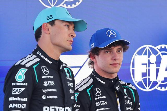 Mercedes rejeita favoritismo entre Antonelli e Russell