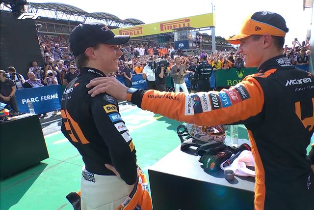 «A equipa pediu, então fi-lo»: Norris explica por que deixou Piastri passar