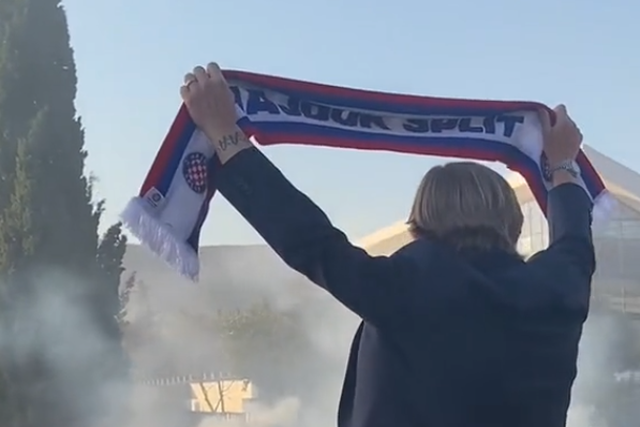 A espetacular apresentação de Rakitic no Hajduk Split