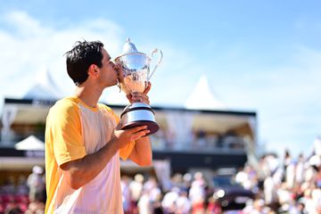 Luís Montenegro congratula Nuno Borges