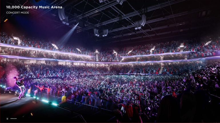 Arena Multiusos receberá concertos
