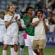Morten Hjulmand a agradecer o apoio do Sporting