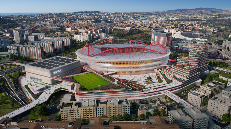 Vista geral do projeto Benfica District