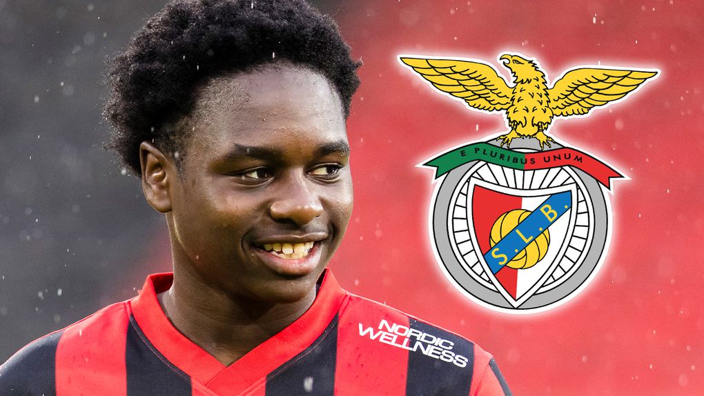 Nazif Inoussa já é manchete do FotbollDirekt (Foto: Bildbyrån)