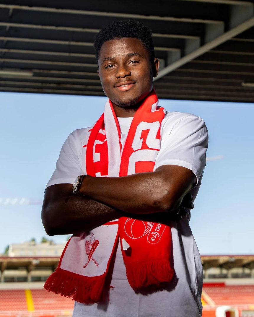 Serif Nhaga é reforço do Leixões Foto: Instagram Leixões