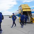 FC Porto chegou à Áustria esta segunda-feira (Foto: FC Porto)