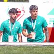 Biel ao lado de Maxi Araújo na final da Taça de Portugal