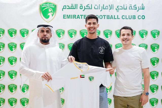 Diogo Capitão deixa o Mafra e reforça o Emirates Football Club Foto: Instagram Diogo Capitão