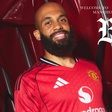Bryan Mbeumo com a camisola do Manchester United