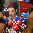 Rui Costa abordou o mercado do Benfica à margem da apresentação do lançamento do Benfica Institute for Sport Excellence. FOTO: Miguel Nunes/A BOLA