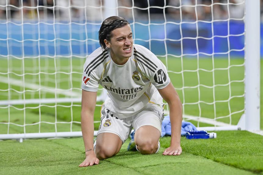 Álvaro Carreras (Real Madrid) ainda não se estreou pela equipa principal de Espanha - Foto: Imago