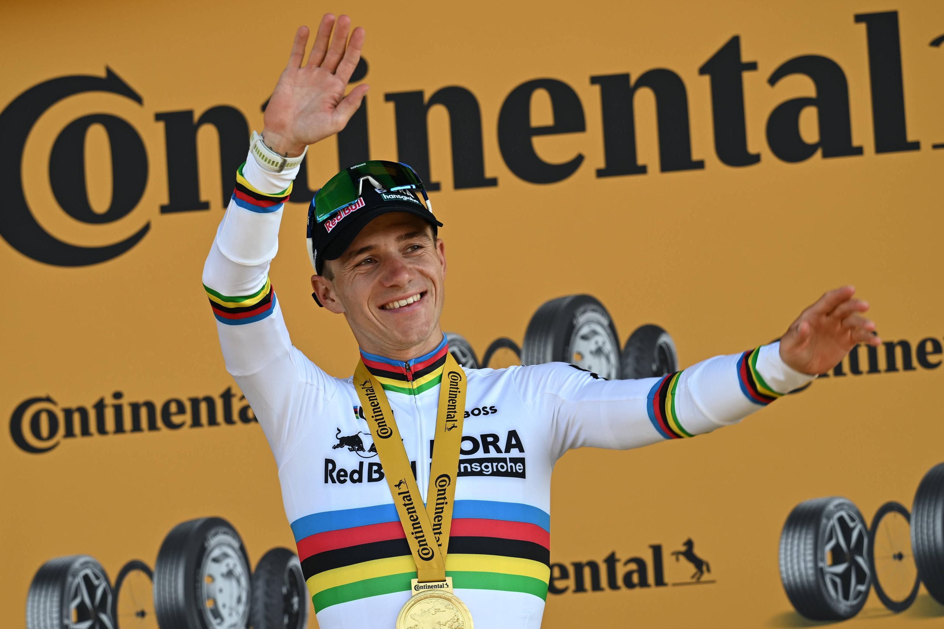 Remco Evenepoel somou a quarta vitória de uma etapa no Tour na carreira      Fotografia Imago
