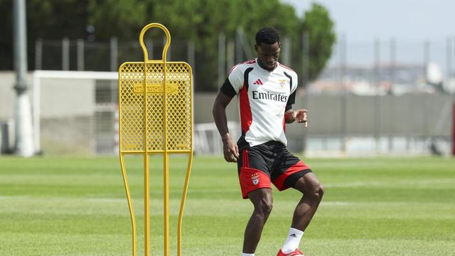 Jhon Durán, ponta de lança do Benfica (foto SL Benfica)